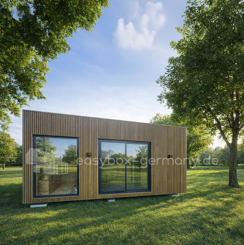 Sauna container gartenhaus 6x3 - sauna,