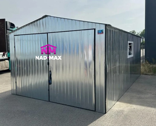 Blechgarage 4x6m fertighalle - 4x6m,