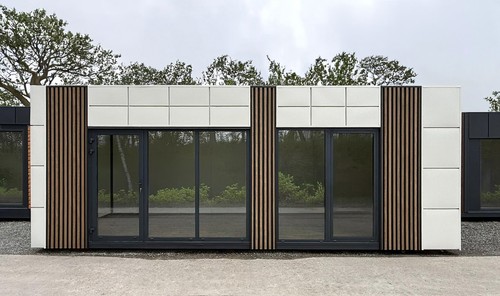 Bürocontainer 8x3 ferienhaus - bürocontainer,