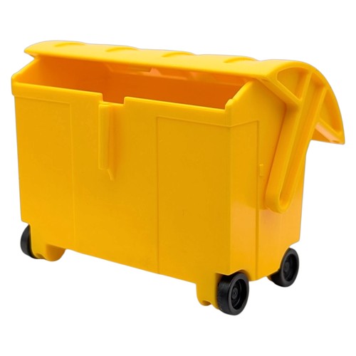 Playmobil container gelb groß - container,