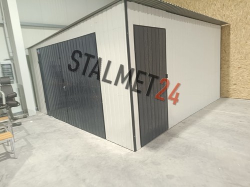 Blechgarage 4x5x2 4m schuppe - +,