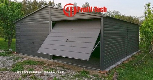 5x5 gartenhaus metallgarage - 6.5x5,