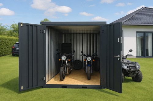 Container garten gerätehaus - container,
